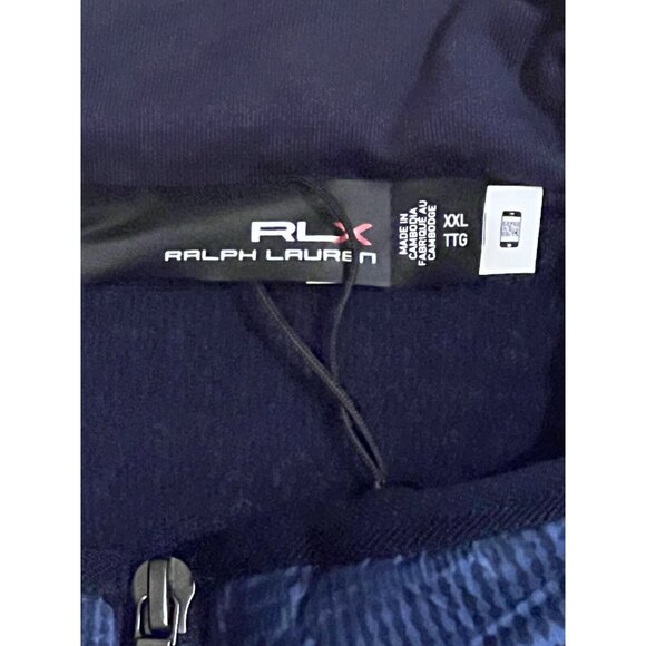 Ralph Lauren RLX Plaid Quilted Wool Polyester Blend Performance Golf Vest XXL - Picture 6 of 6